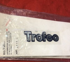 Adesivo Scritta Emblema Cofano