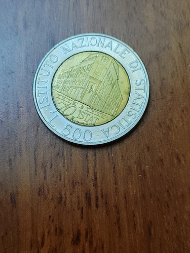 Moneta 500 lire istituto - lire,