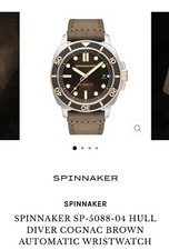 Orologio subacqueo SPINNAKER