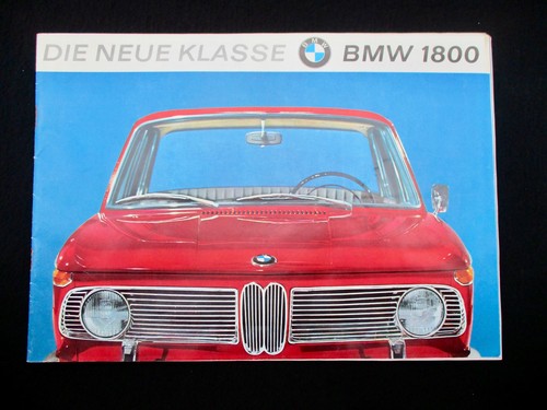 Bmw nuova classe 1800 1963 - bmw,