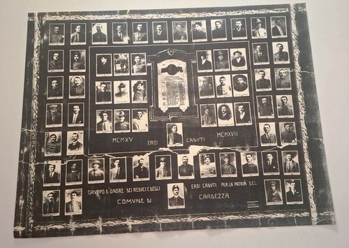 Quadro onore prima guerra
