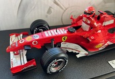 DIORAMA MICHAEL SCHUMACHER FERRARI 248 ULTIMA GARA 1/18 GPL BRASILE 2006 LTD ED