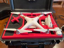 DJI N1336 Phantom 3 Professional 12 Mpx 4K Drone Videoripresa - Bianco/Oro +case