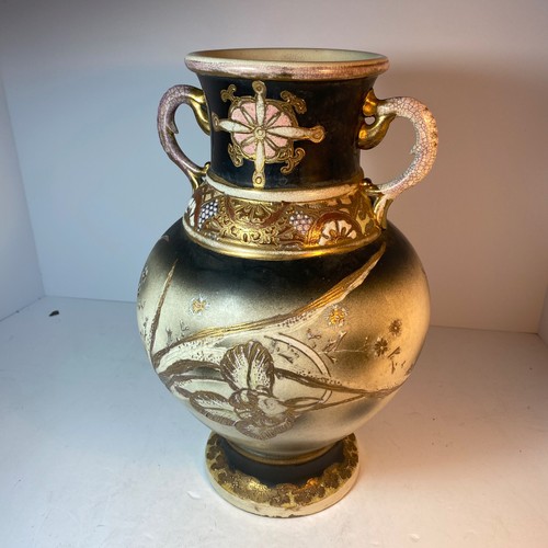 Vaso royal satsuma con manici - satsuma,