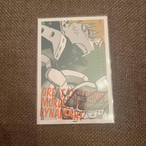 Cartolina hero academia - cartolina,