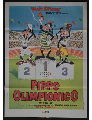 Manifesto pippo olimpionico - pippo,