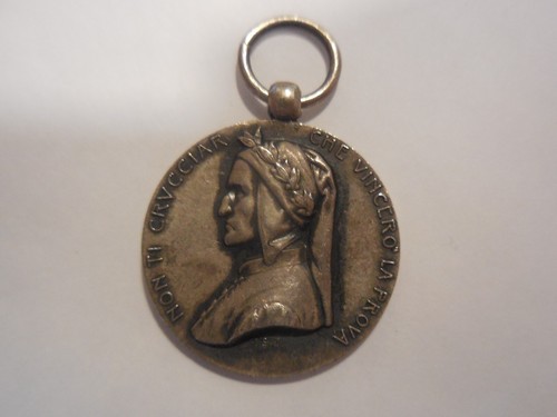 Medaglia dante alighieri tiro - alighieri,