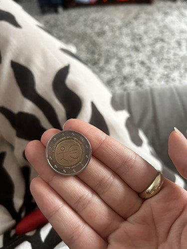 Moneta rara euro della - da,