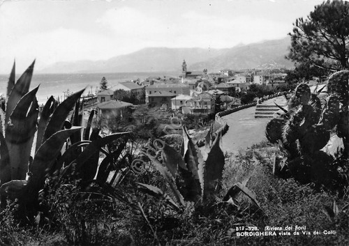 Cartolina bordighera vista - cartolina,