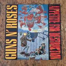 LP Guns 'N' Roses - Appetite For Destruction 924 148-1 France 1987 Rock Vinile