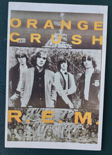 R.E.M. CARTOLINA 1988 ORANGE CRUSH