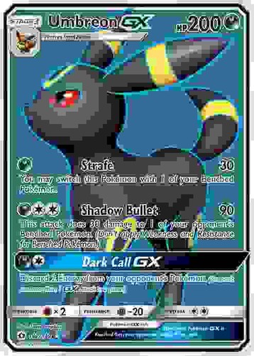 Umbreon 142 149 pokemon - gx, 142/149
