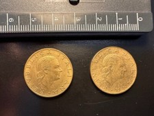 (LOTTO da 2) di 200 Lire 1992 Moneta Esposizione Mondiale di Filatelia Tematica