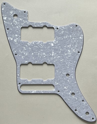 White pearl pickguard - pearl, fit