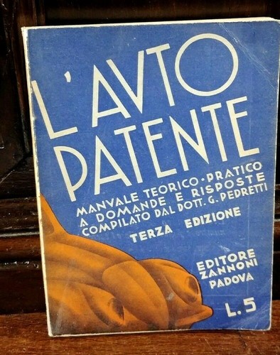 Pedretti auto patente - pedretti, l'auto