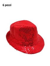 Set 6 Pezzi Cappello 58cm