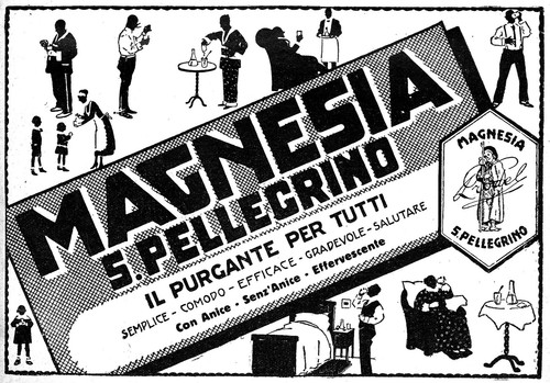 Pubblicita 1933 magnesia - 1933,