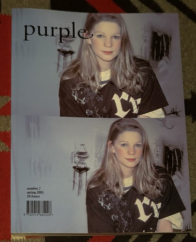 Purple magazine number - magazine,