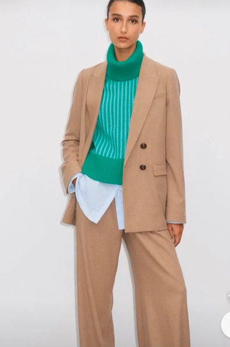 Tuta pantalone lana italiana