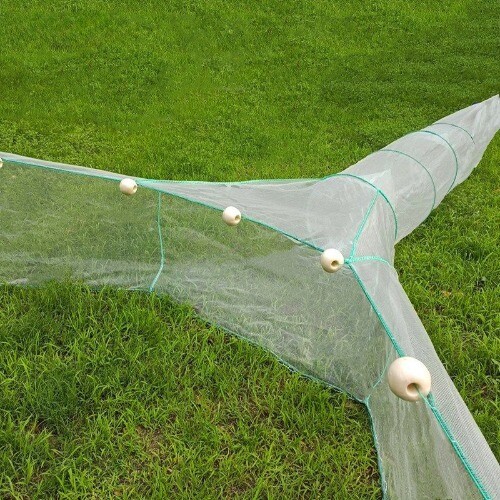 Rete pesca nylon bianco - rete,