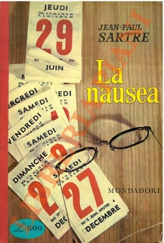 Sartre jean paul - -, nausea.