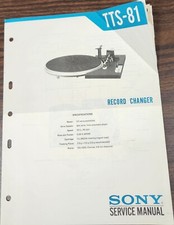 Sony TTS-81 Record Changer