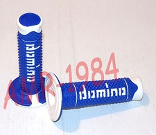 MANOPOLE DOMINO ORIGINALI CROSS-ENDURO OFF ROAD BLU - BIANCO A26041C4648A7 