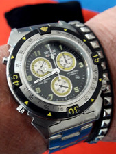 ✔✔STUPENDO VERO VINTAGE SECTOR EXP 202 CRONO ALARM  JAPAN MADE CAL.3510 100 MT✔✔