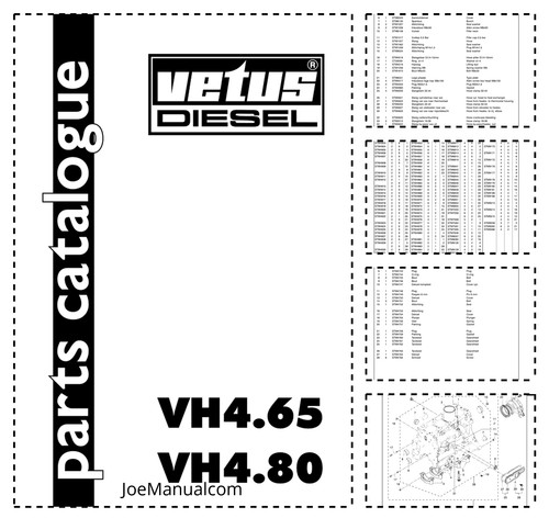 Catalogo ricambi motore diesel