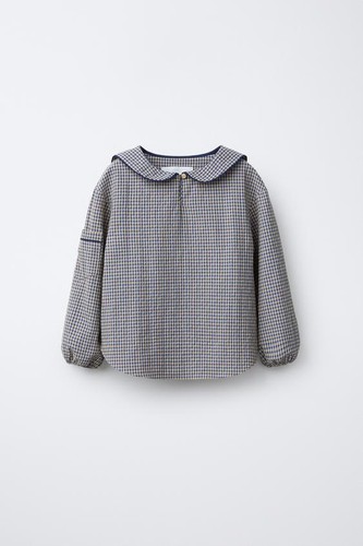 Blusa zara bambina - bambina, gingham