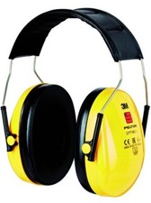 CUFFIE ANTIRUMORE DA LAVORO POLIGONO PROTEZIONE ORECCHIE UDITO PELTOR 3M