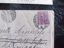Busta d'epoca e francobollo
