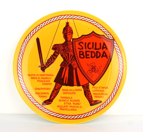 Sicilia bedda piatto - bedda,