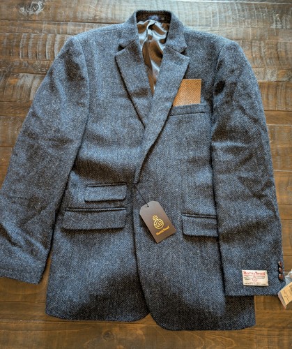 Blazer giacca lana harris - giacca,