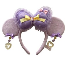 Orecchini con archetto viola