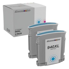 2PK 940XL C4907AN CYAN for HP