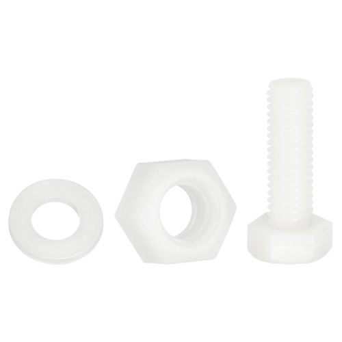 Screws and nuts m8x25mm - and, nylon