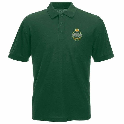 Polo ricamata royal tank - royal,
