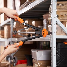 VEVOR Rivettatrice Manuale per Inserti Filettati 41 cm 13 Mandrini per Fai-da-te