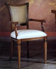 SEDIA POLTRONA IMBOTTITA CON