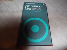TOURING CLUB D'ITALIA,ANNUARIO GENERALE ANNI 80