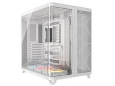 Corsair AIR 5400 RS-R ARGB Custodia PC Mid-Tower Tripla Camera - Bianco con 3x RS-R 1