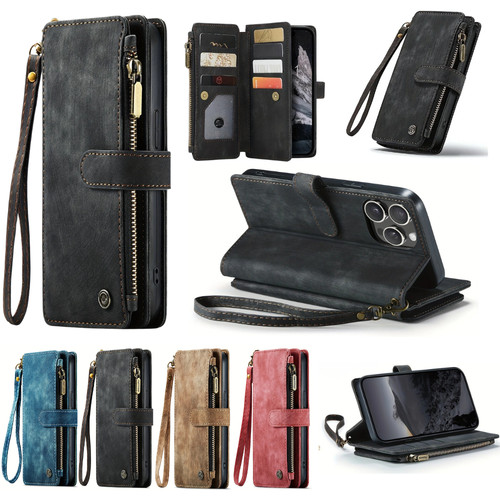Custodia portafoglio zip per