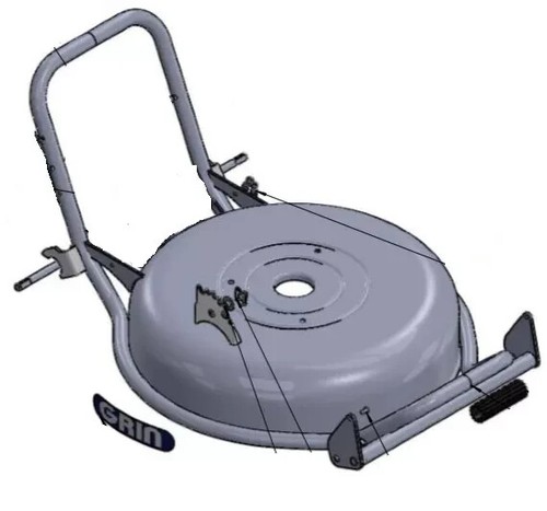 Telaio scocca piatto chassis - scocca,