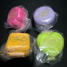 Polly Pocket Miniatura Charm 2 Set Completo di 4 Capsule Giappone Giocattoli Nuovo