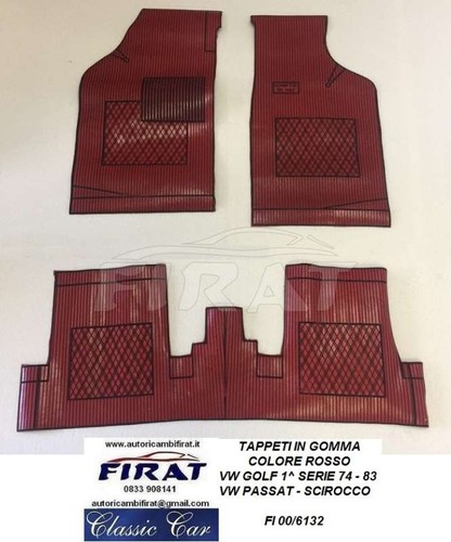 Tappeti gomma golf - gomma,