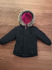 ZX Mini Cappotto da Sci Invernale Snowboard Taglia 3T Isolato, Tasche, Bordo in Pelliccia a Scatto