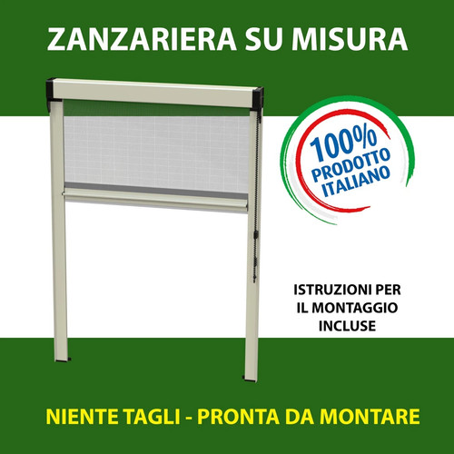 Zanzariera bottonata quadra - zanzariera,