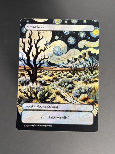 Mtg scrubland van - scrubland,