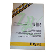 CATALOGO RICAMBI ACME ALN215W